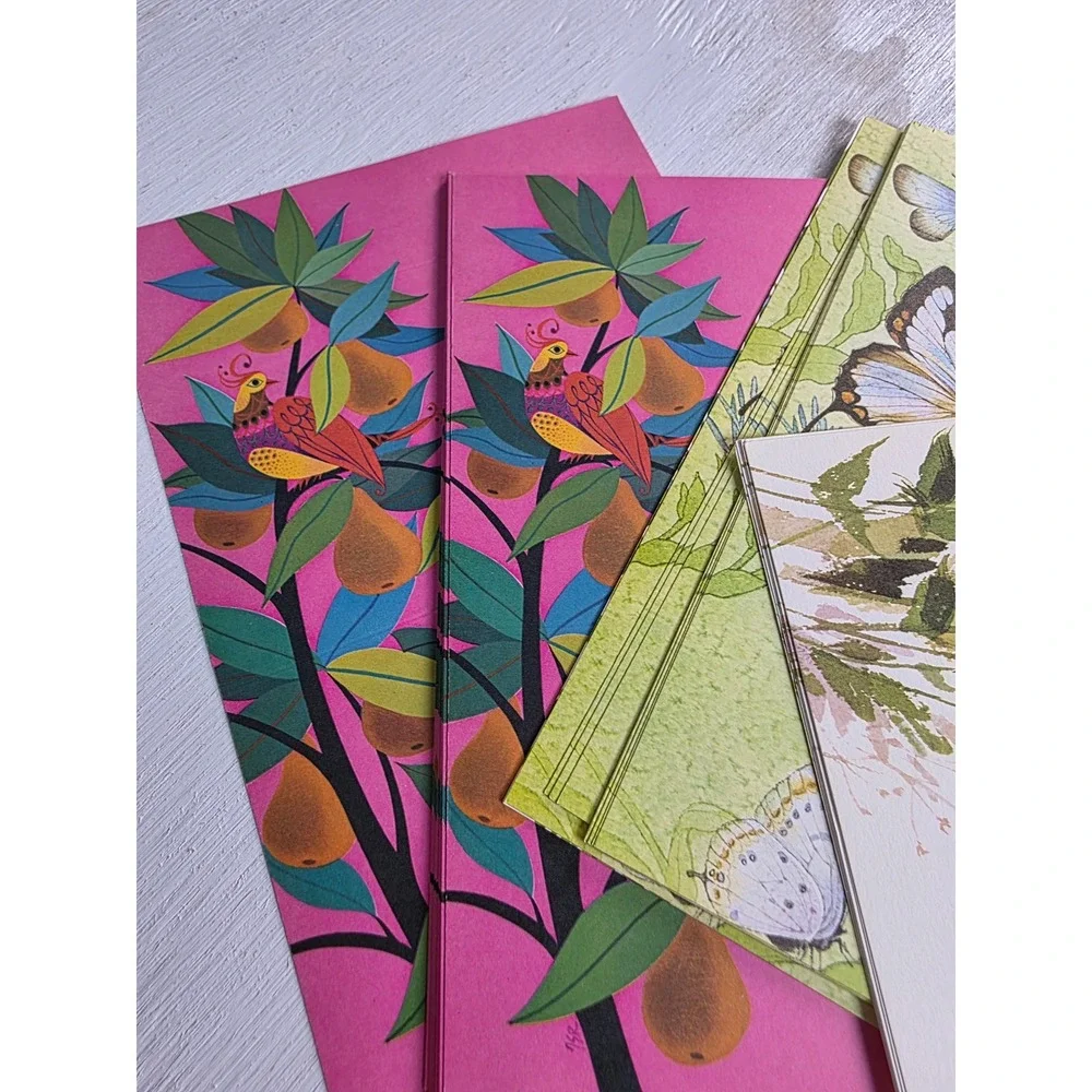 Vintage Current Inc Just a Notes Stationery Set Floral Sunflower Butterfly Boho